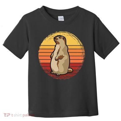 Marmot Sunset Design For Marmot Lovers Toddler T-Shirt