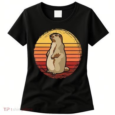 Marmot Sunset Design For Marmot Lovers Women's T-Shirt
