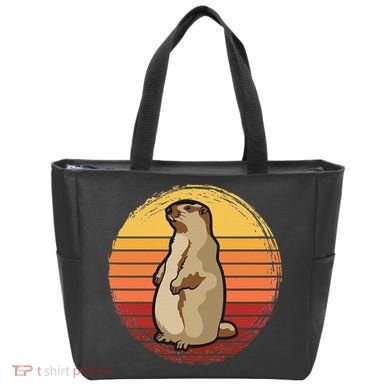 Marmot Sunset Design For Marmot Lovers Tote Bag