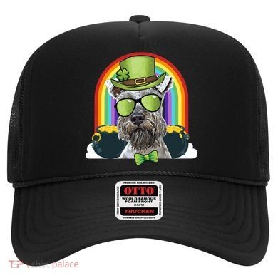 Miniature Schnauzer Dog Leprechaun Funny St Patricks Day Gift Hat