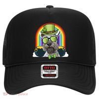 Miniature Schnauzer Dog Leprechaun Funny St Patricks Day Gift Hat thumb 0