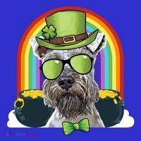 Miniature Schnauzer Dog Leprechaun Funny St Patricks Day Gift Sweatshirt thumb 3
