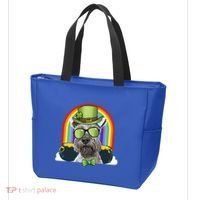 Miniature Schnauzer Dog Leprechaun Funny St Patricks Day Gift Tote Bag thumb 3