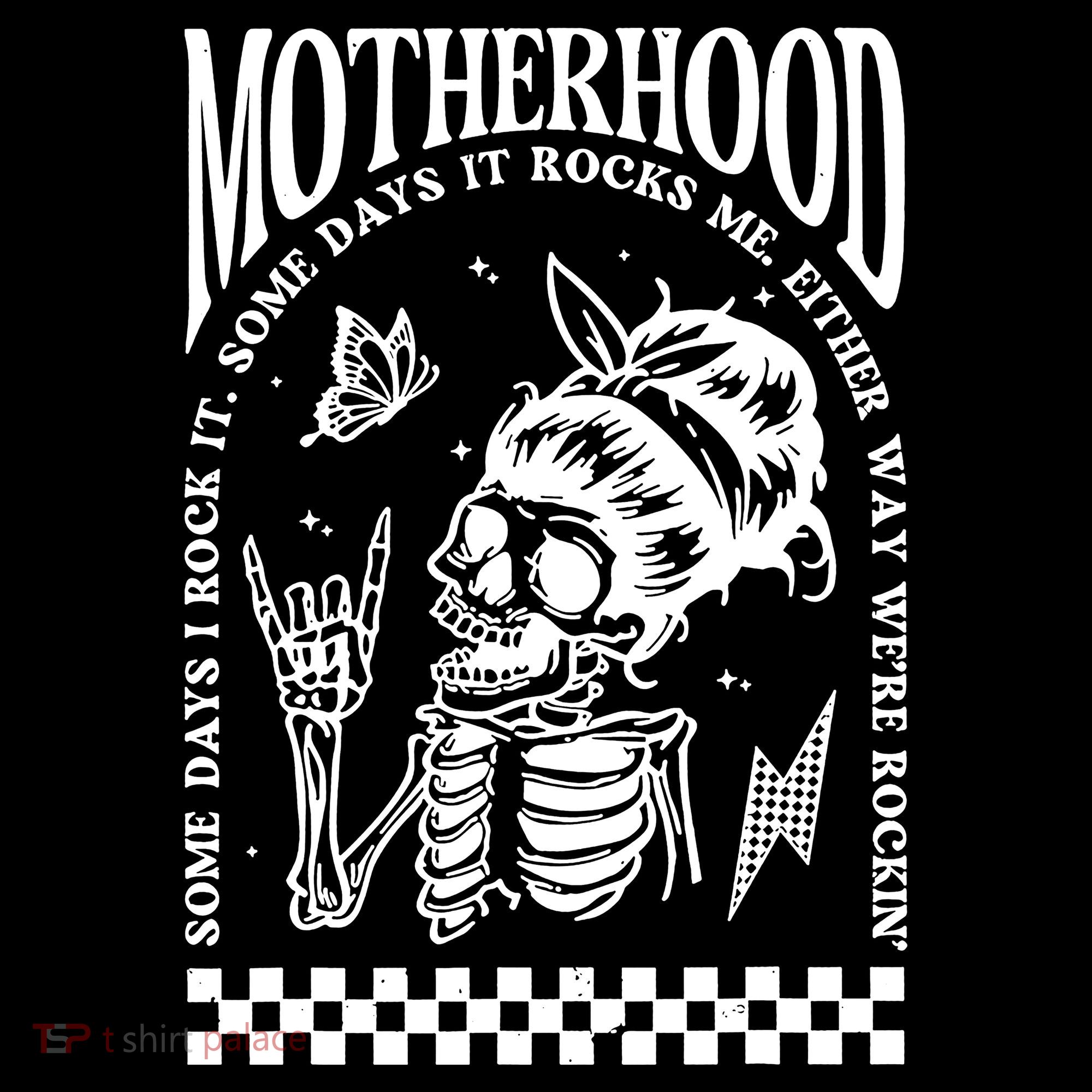 Motherhood Some Day I Rock It Toddler Hoodie
