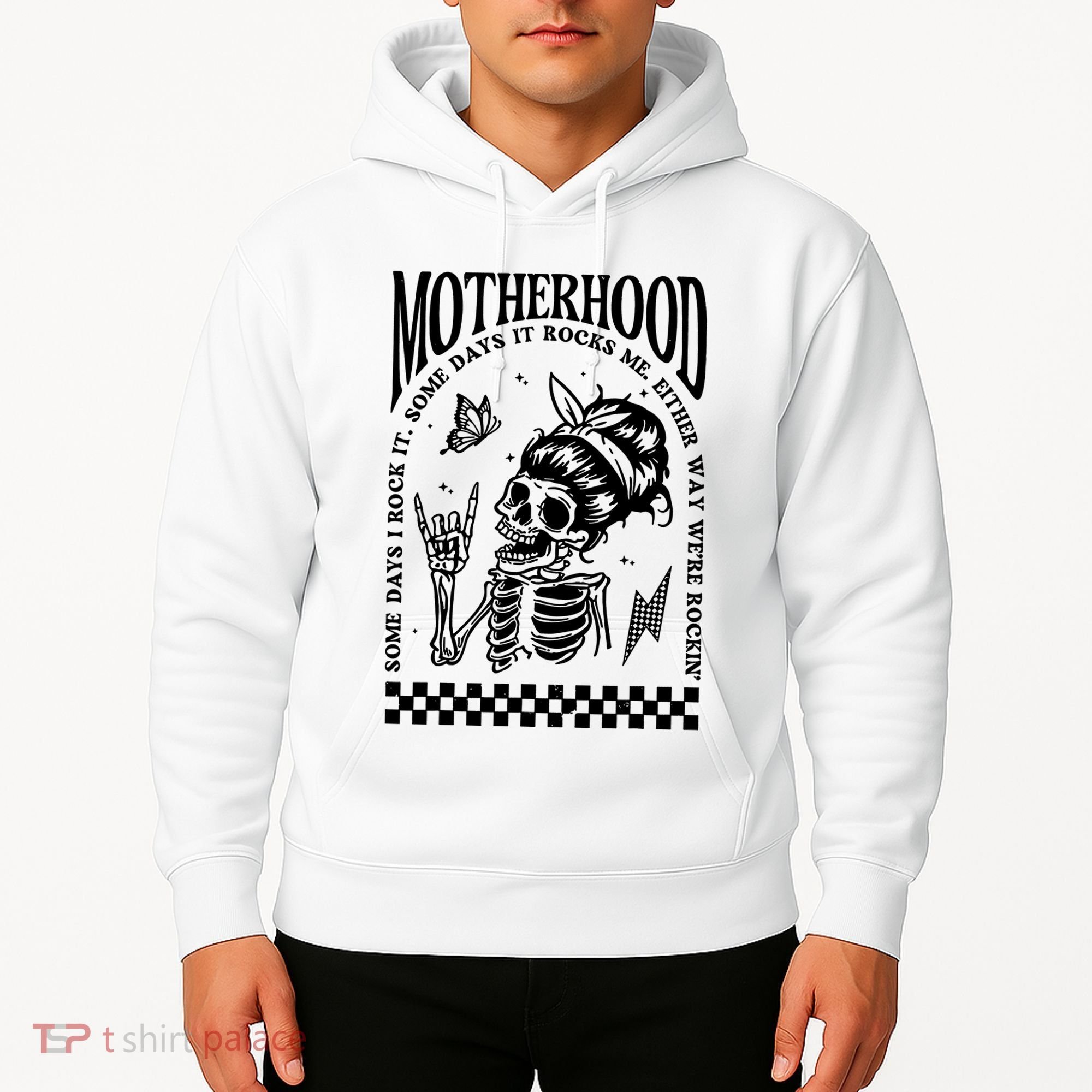 Motherhood Some Day I Rock It Hoodie