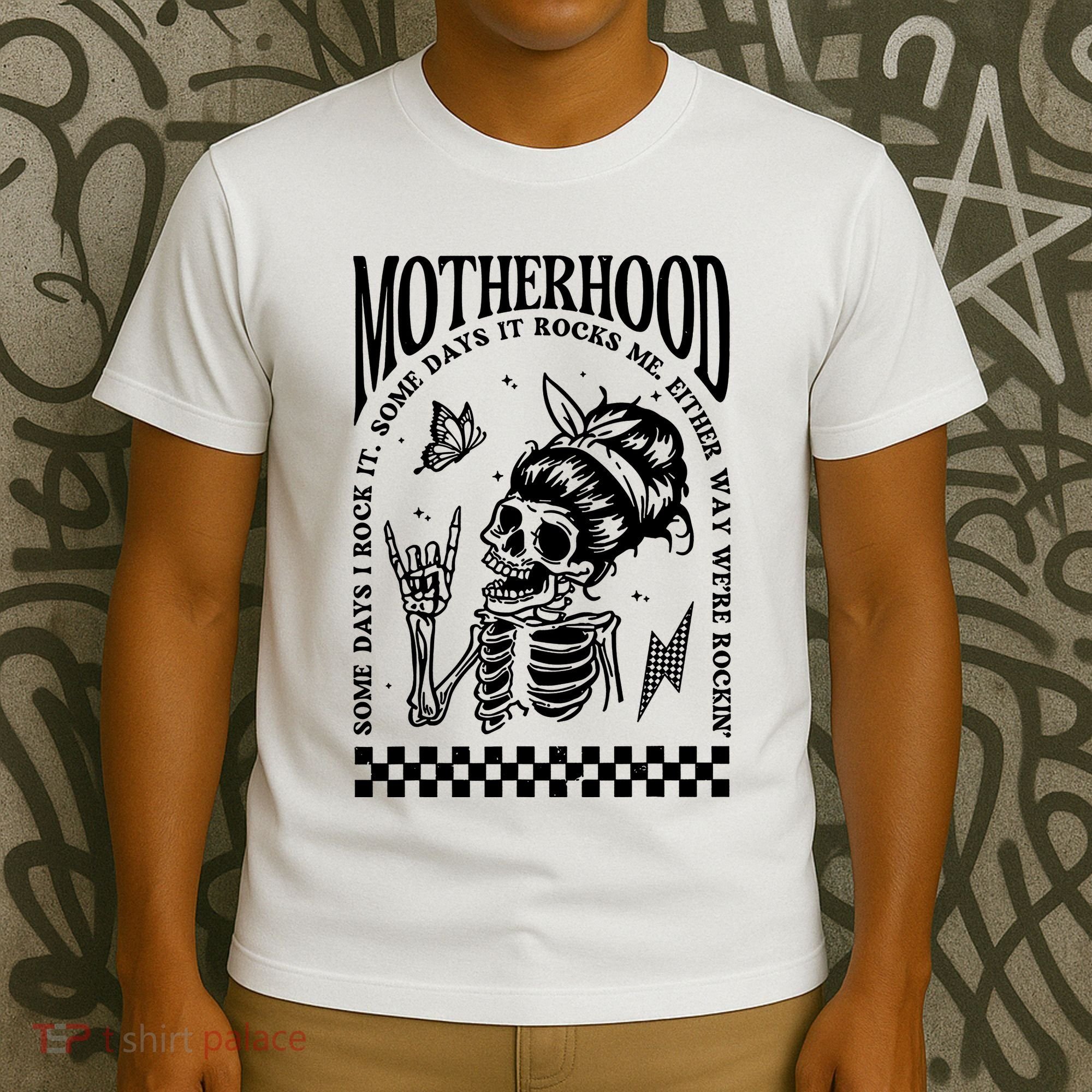 Motherhood Some Day I Rock It T-Shirt
