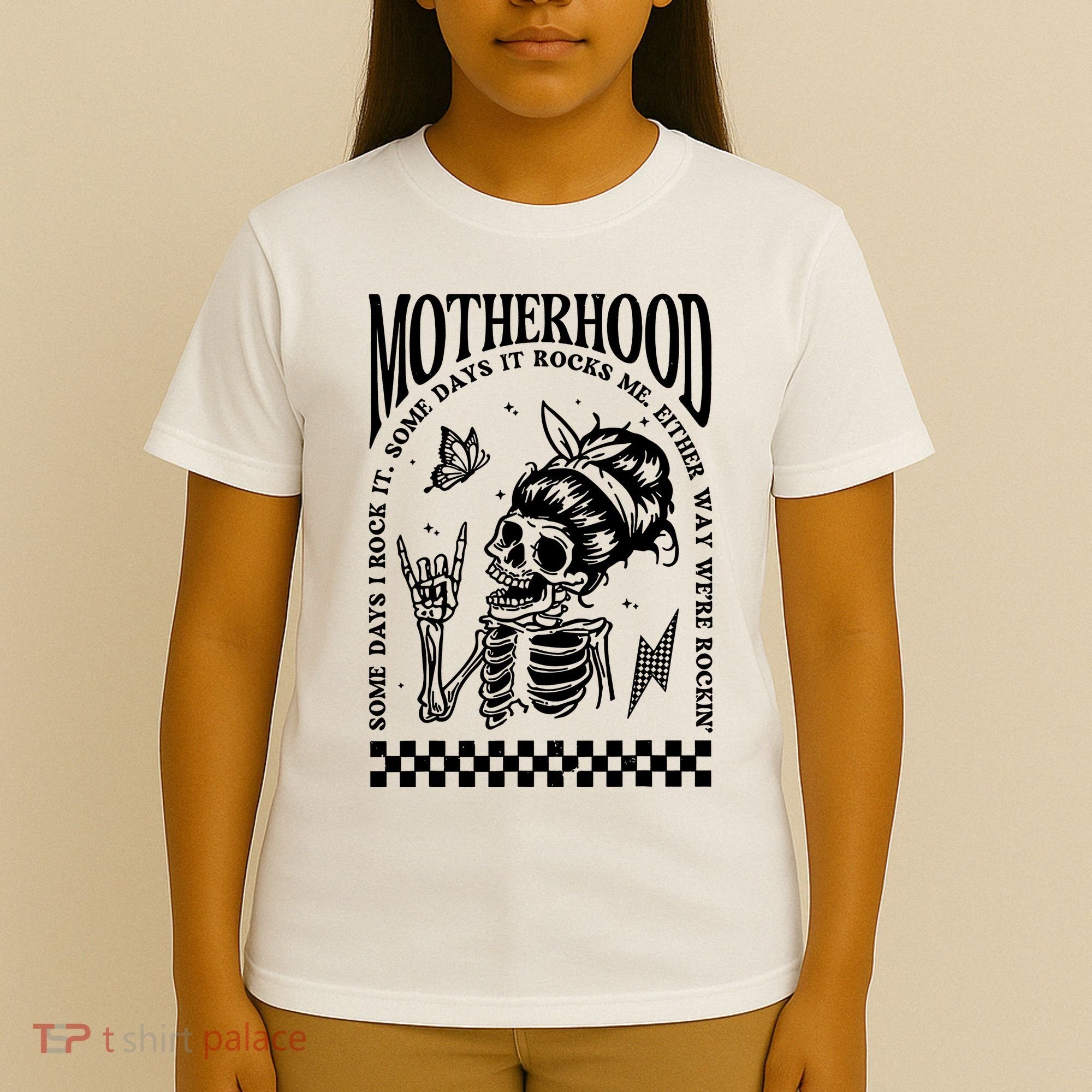 Motherhood Some Day I Rock It T-Shirt