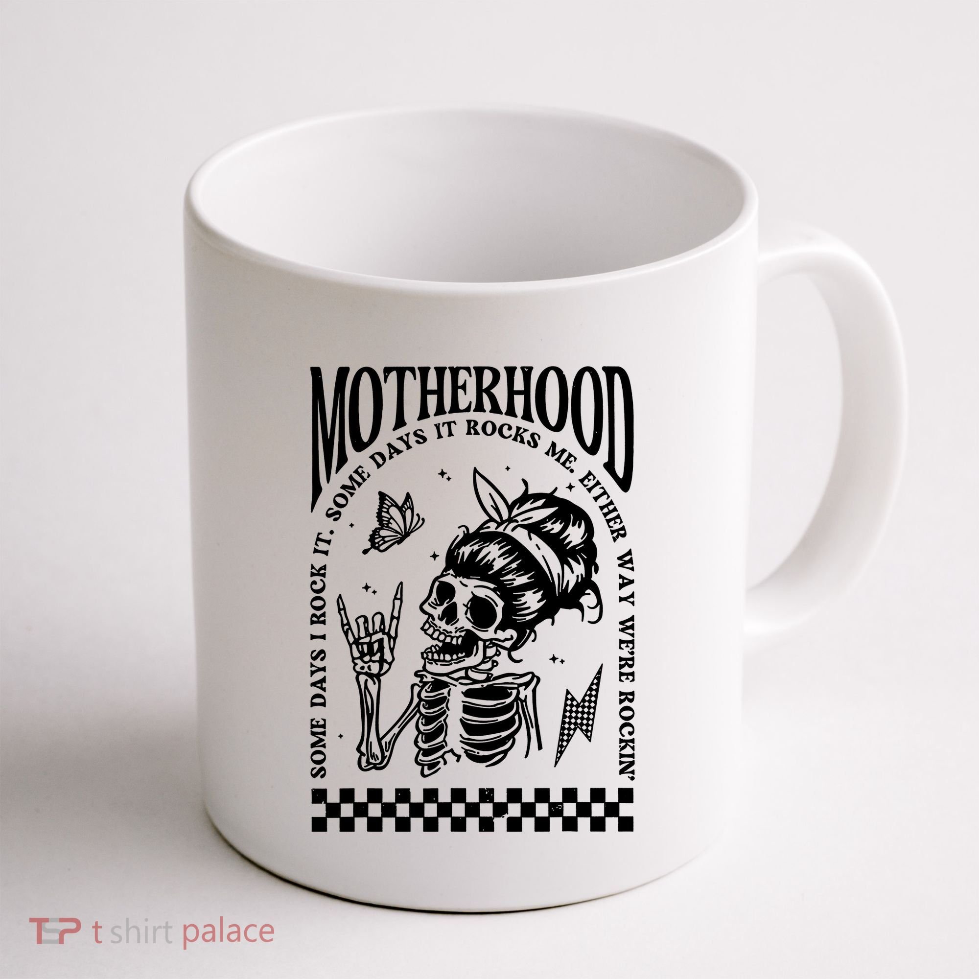 Motherhood Some Day I Rock It Coffee Mug
