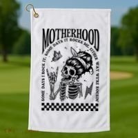 Motherhood Some Day I Rock It Golf Towel thumb 1