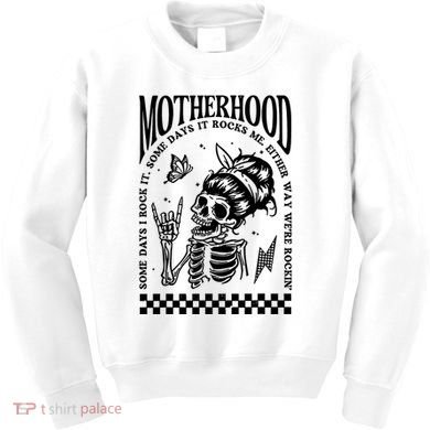 Motherhood Some Day I Rock It Kids Sweatshirt