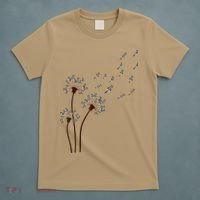 Miniature Schnauzer Dandelion Loves Dog For Mothers Day Dog T-Shirt thumb 5