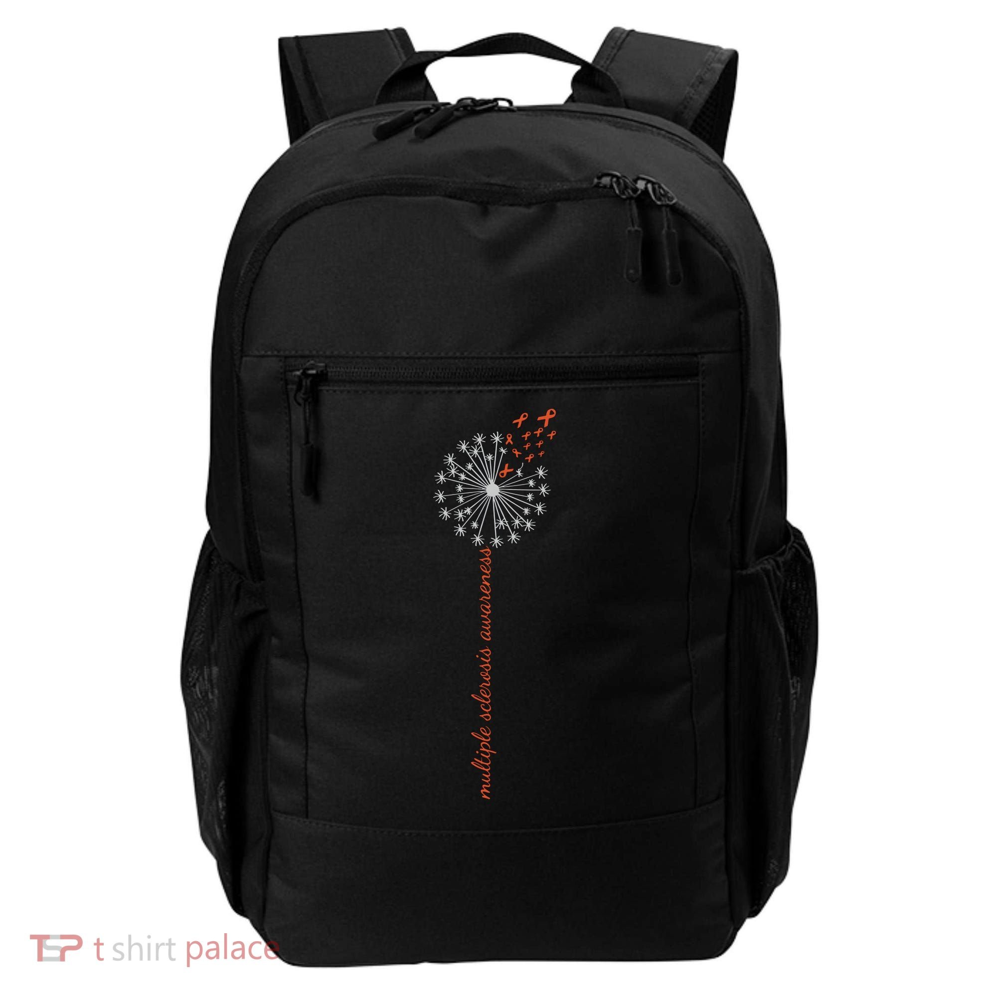 Multiple Sclerosis Dandelion MS Awareness Backpack