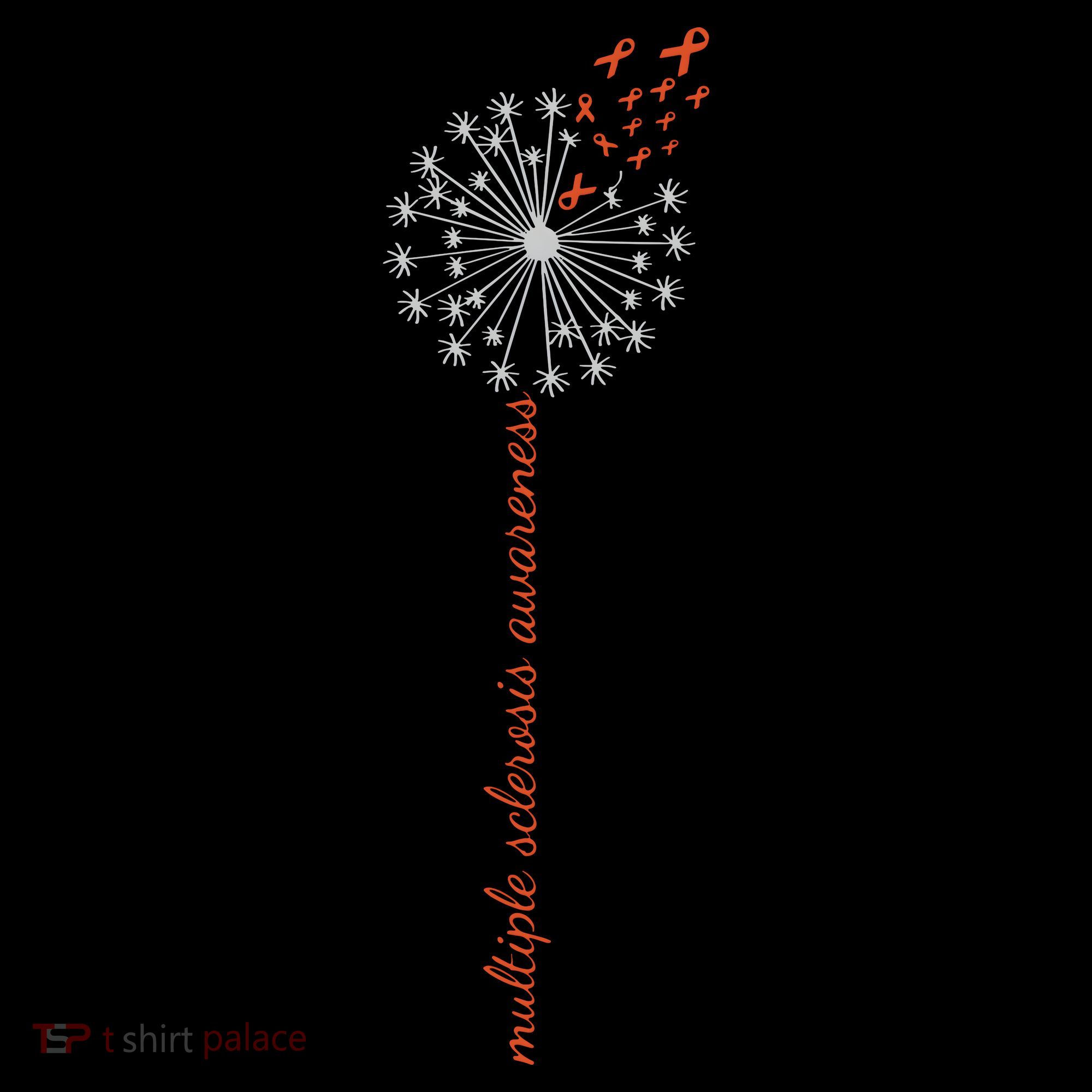 Multiple Sclerosis Dandelion MS Awareness Coaster