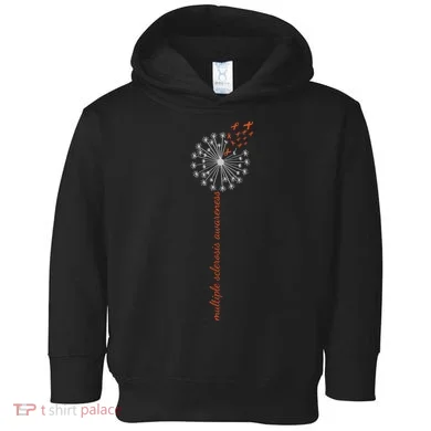 Multiple Sclerosis Dandelion MS Awareness Toddler Hoodie
