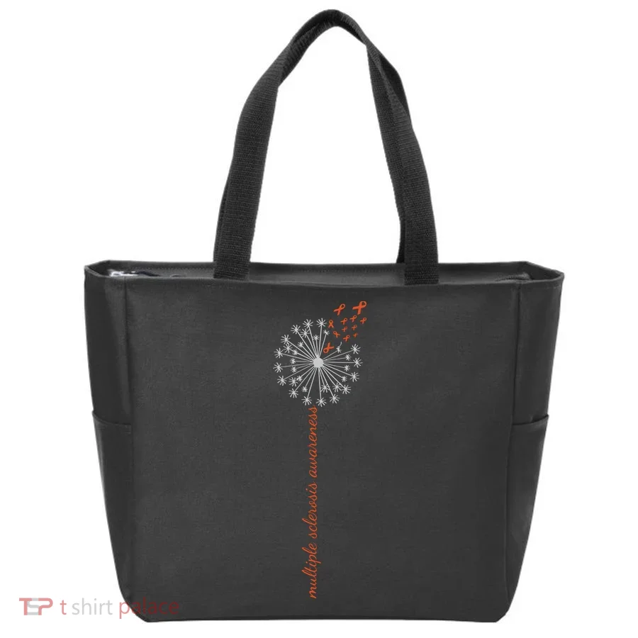 Multiple Sclerosis Dandelion MS Awareness Tote Bag
