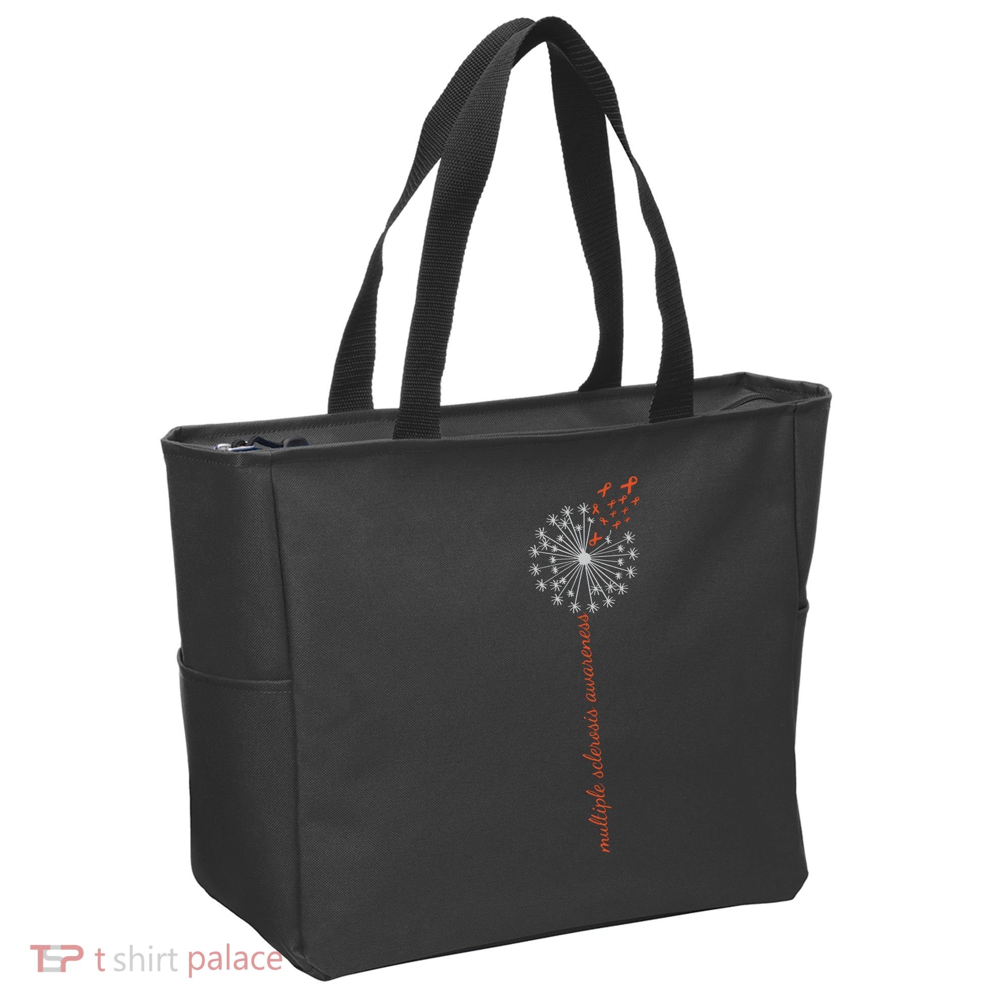 Multiple Sclerosis Dandelion MS Awareness Tote Bag