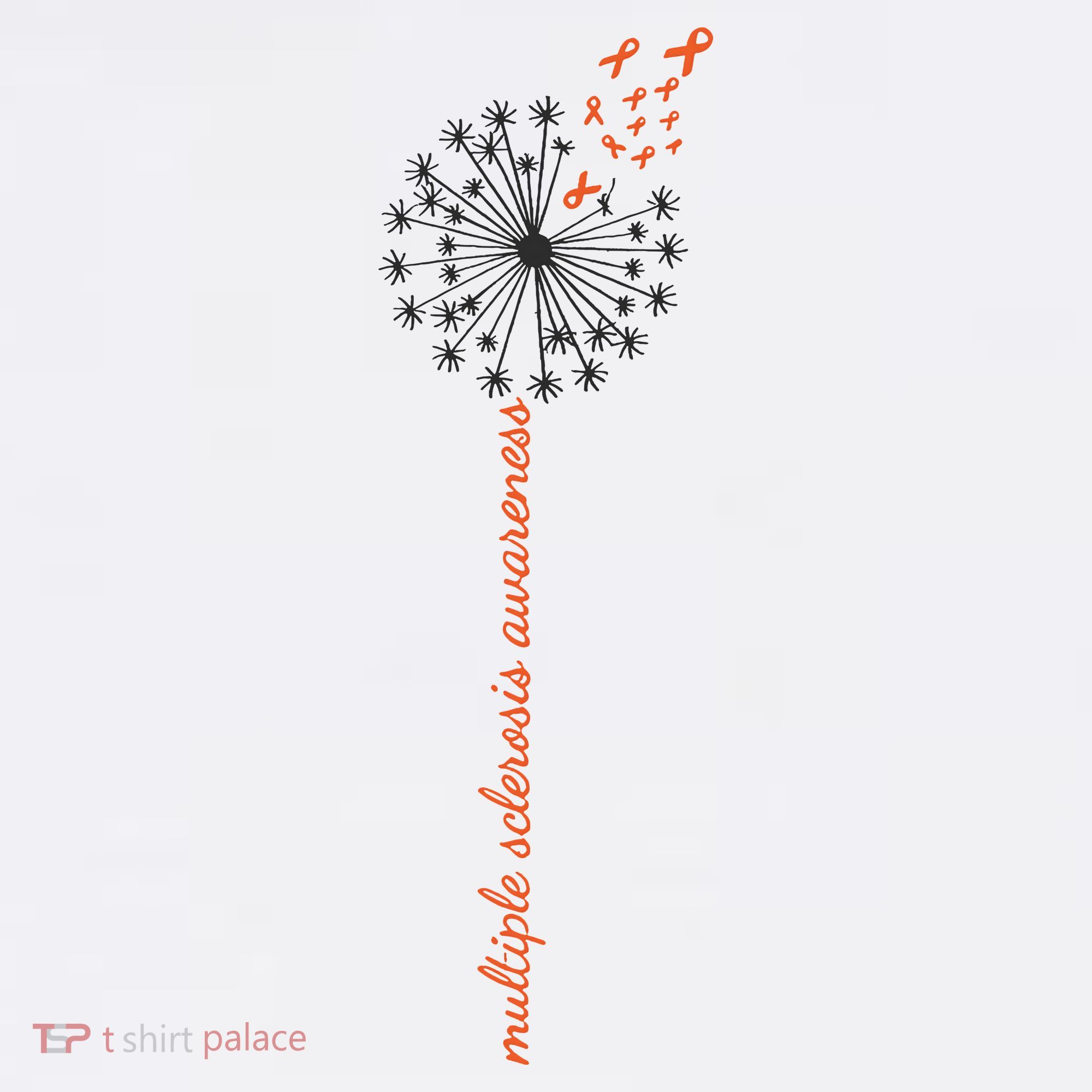 Multiple Sclerosis Dandelion MS Awareness Long Sleeve Shirt