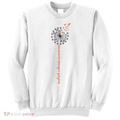 Multiple Sclerosis Dandelion MS Awareness Sweatshirt