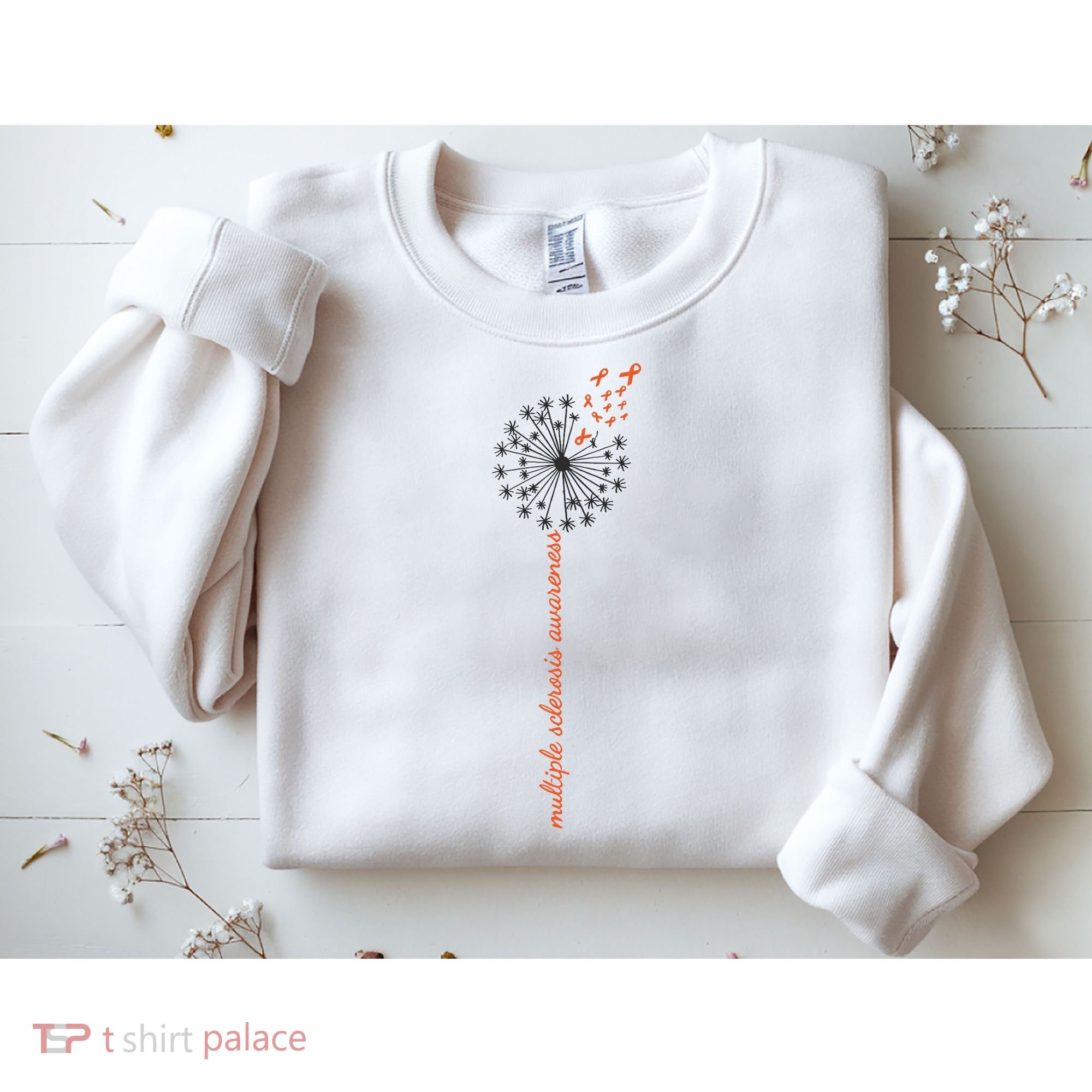Multiple Sclerosis Dandelion MS Awareness Sweatshirt