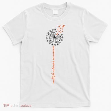 Multiple Sclerosis Dandelion MS Awareness T-Shirt