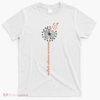Multiple Sclerosis Dandelion MS Awareness T-Shirt thumb 0