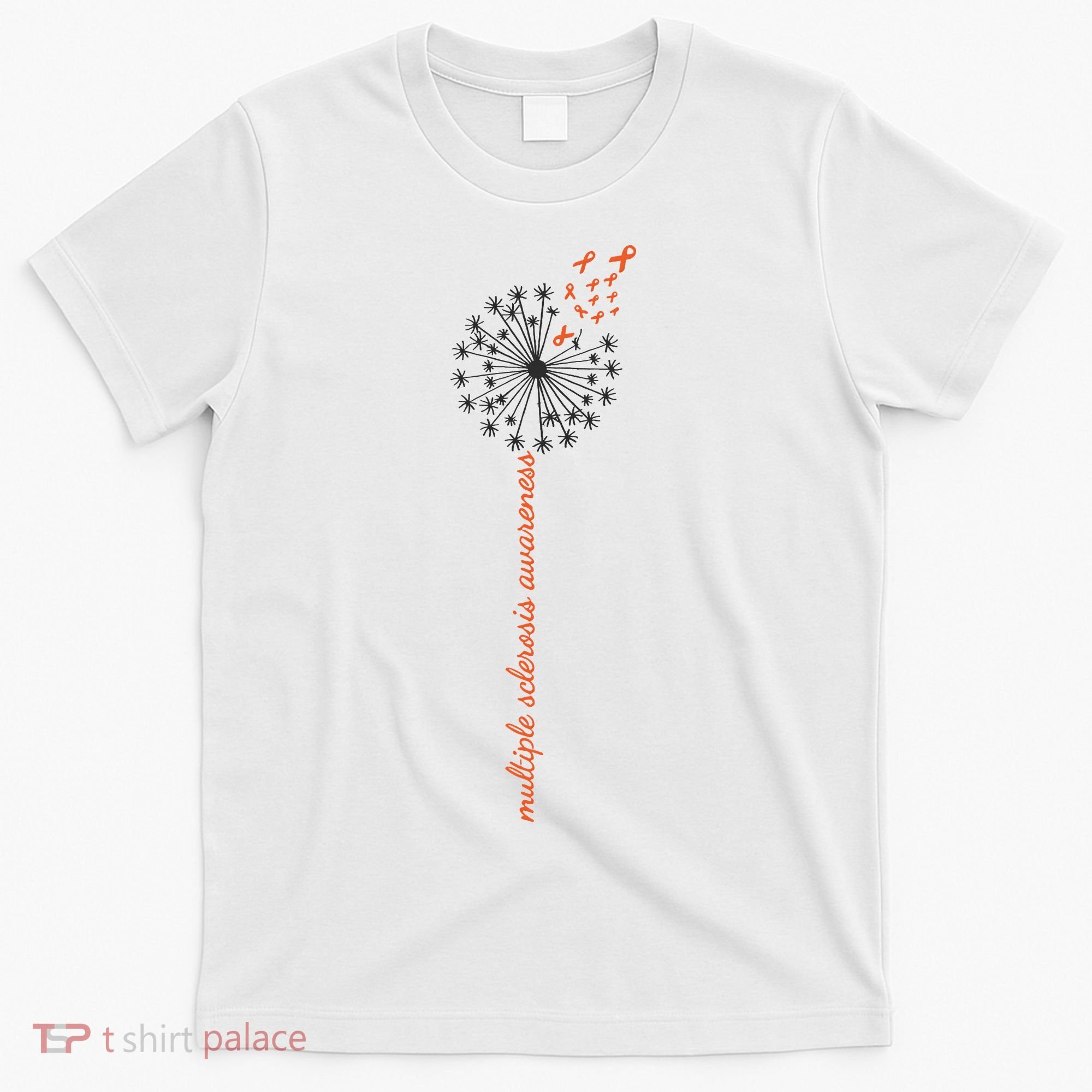 Multiple Sclerosis Dandelion MS Awareness T-Shirt