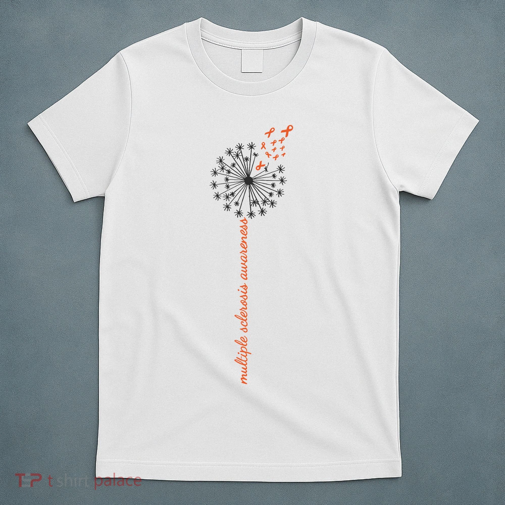 Multiple Sclerosis Dandelion MS Awareness T-Shirt