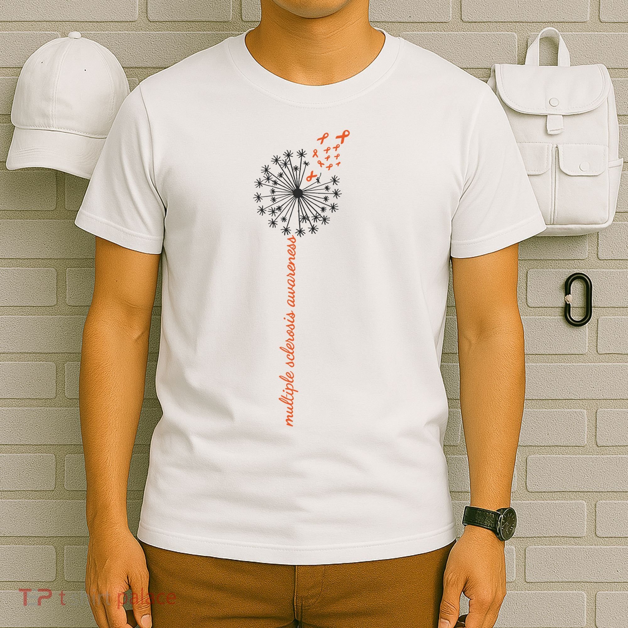 Multiple Sclerosis Dandelion MS Awareness T-Shirt