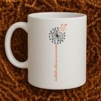 Multiple Sclerosis Dandelion MS Awareness Coffee Mug thumb 2