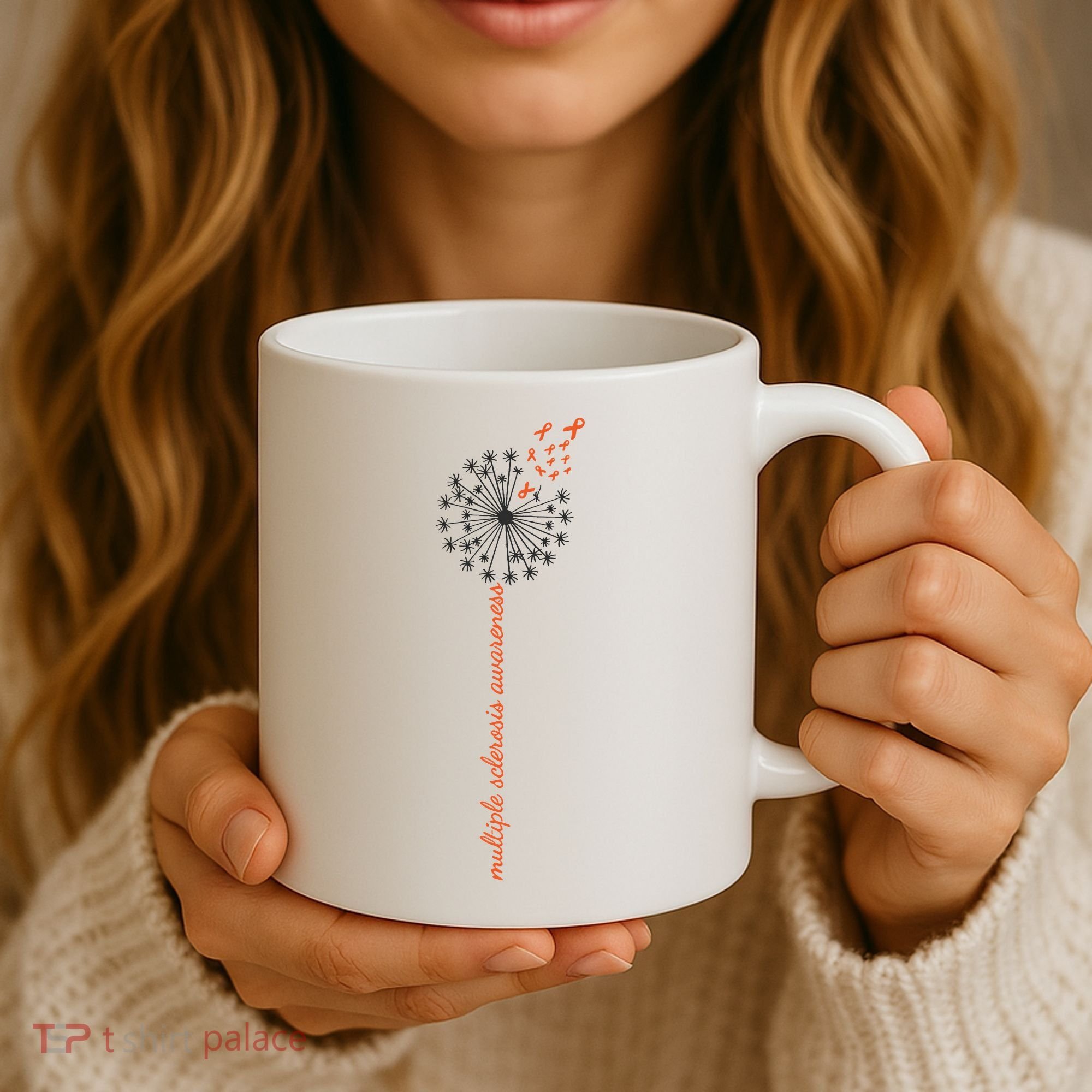 Multiple Sclerosis Dandelion MS Awareness Coffee Mug