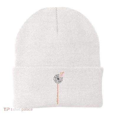 Multiple Sclerosis Dandelion MS Awareness Beanie