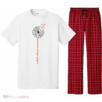 Multiple Sclerosis Dandelion MS Awareness Pajama Set thumb 0