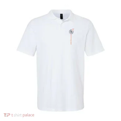 Multiple Sclerosis Dandelion MS Awareness Polo
