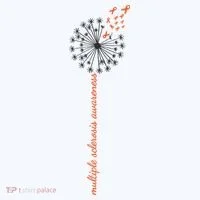 Multiple Sclerosis Dandelion MS Awareness Polo thumb 3