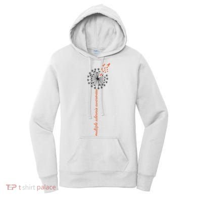 Multiple Sclerosis Dandelion MS Awareness Women's Hoodie