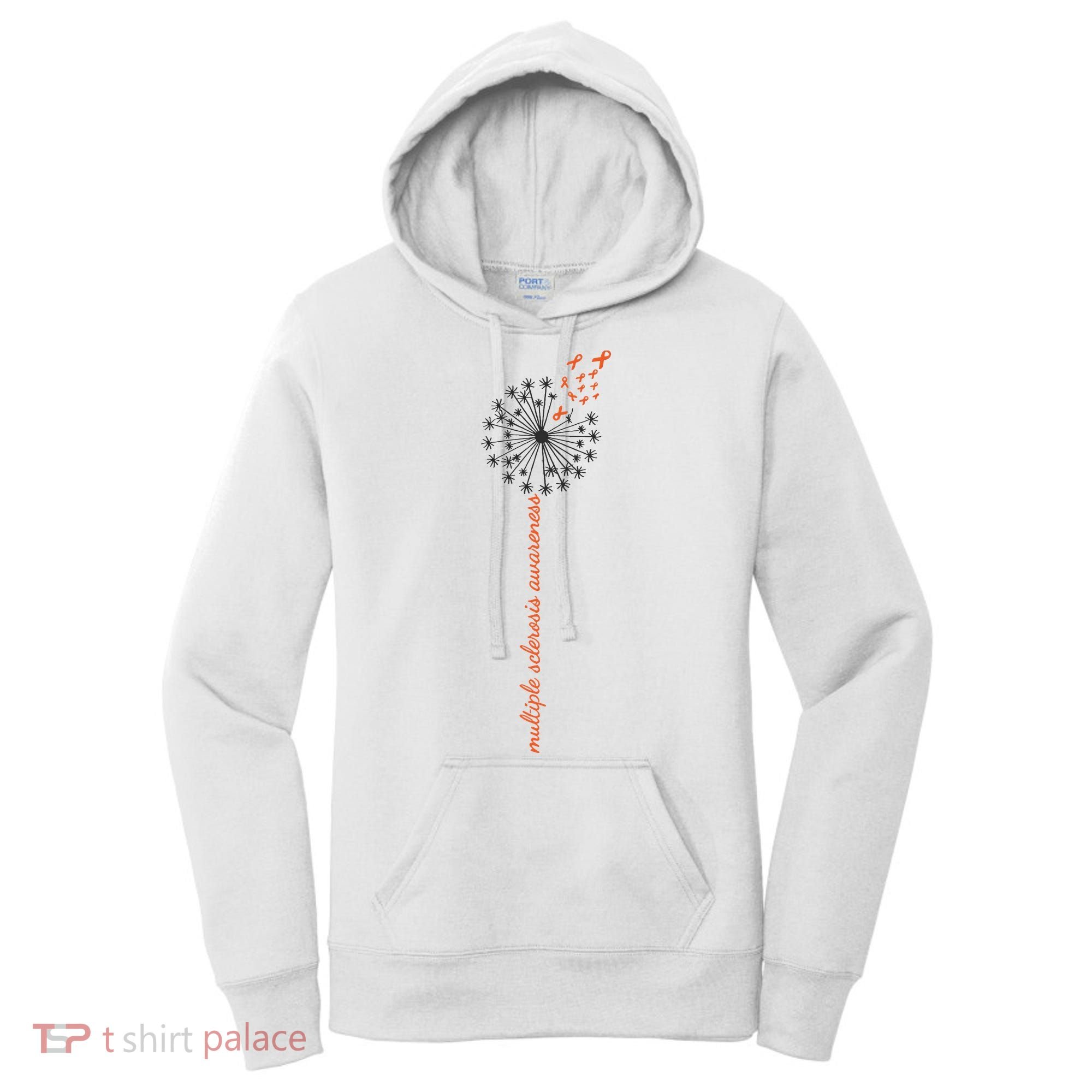 Multiple Sclerosis Dandelion MS Awareness Women's Hoodie
