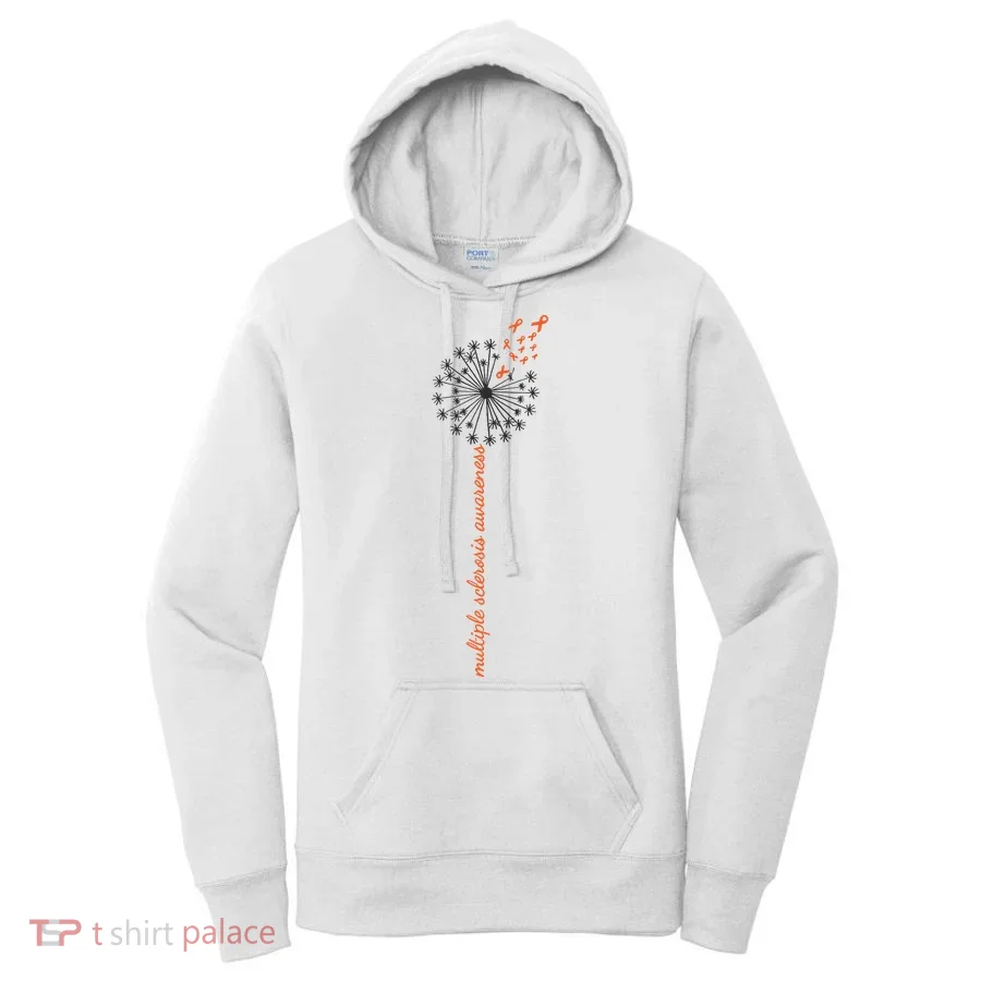 Multiple Sclerosis Dandelion MS Awareness Women's Hoodie