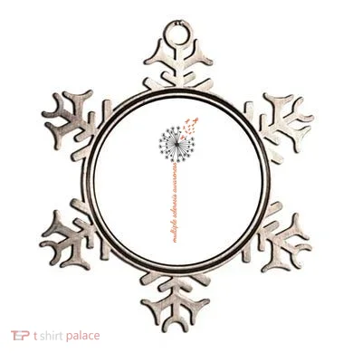 Multiple Sclerosis Dandelion MS Awareness Ornament