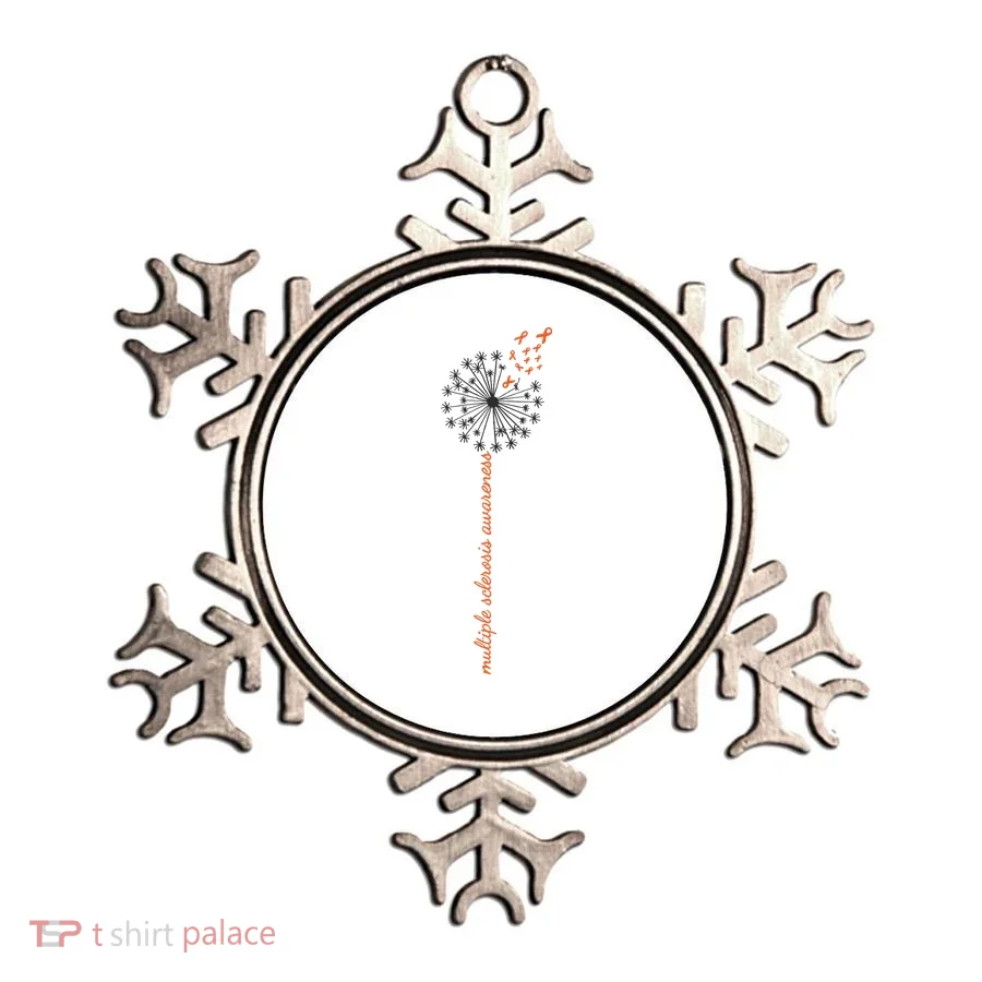 Multiple Sclerosis Dandelion MS Awareness Ornament