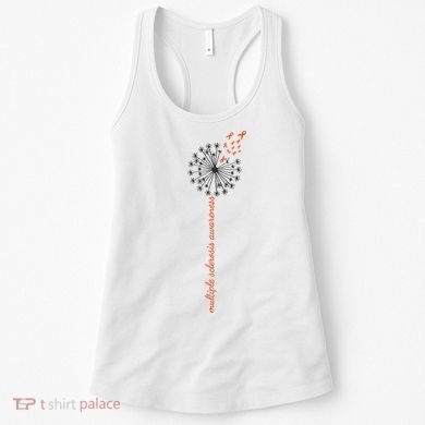 Multiple Sclerosis Dandelion MS Awareness Women's Tank Top