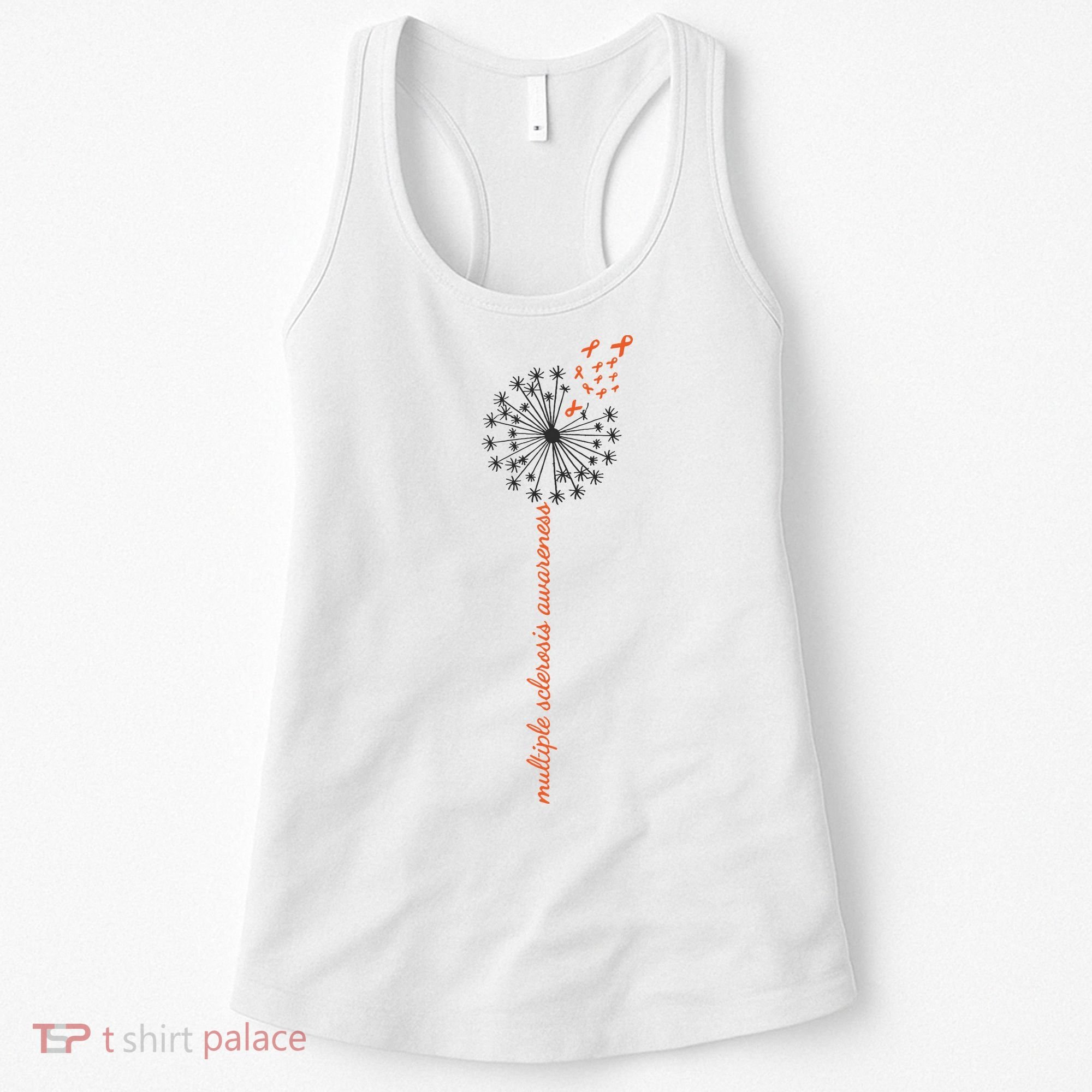 Multiple Sclerosis Dandelion MS Awareness Women's Tank Top