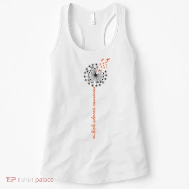 Multiple Sclerosis Dandelion MS Awareness Women's Tank Top