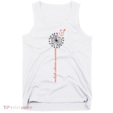 Multiple Sclerosis Dandelion MS Awareness Tank Top
