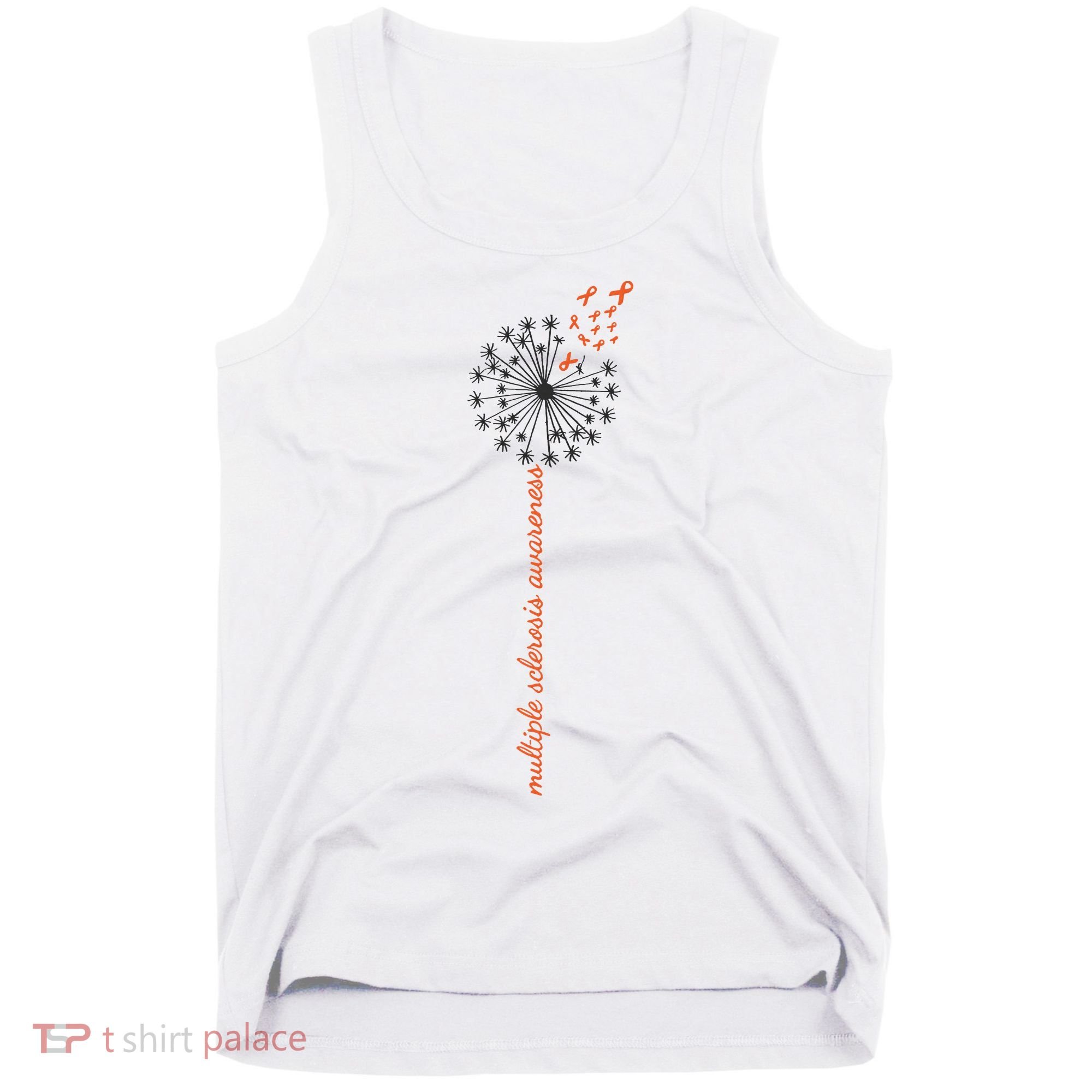 Multiple Sclerosis Dandelion MS Awareness Tank Top