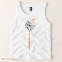 Multiple Sclerosis Dandelion MS Awareness Tank Top thumb 2