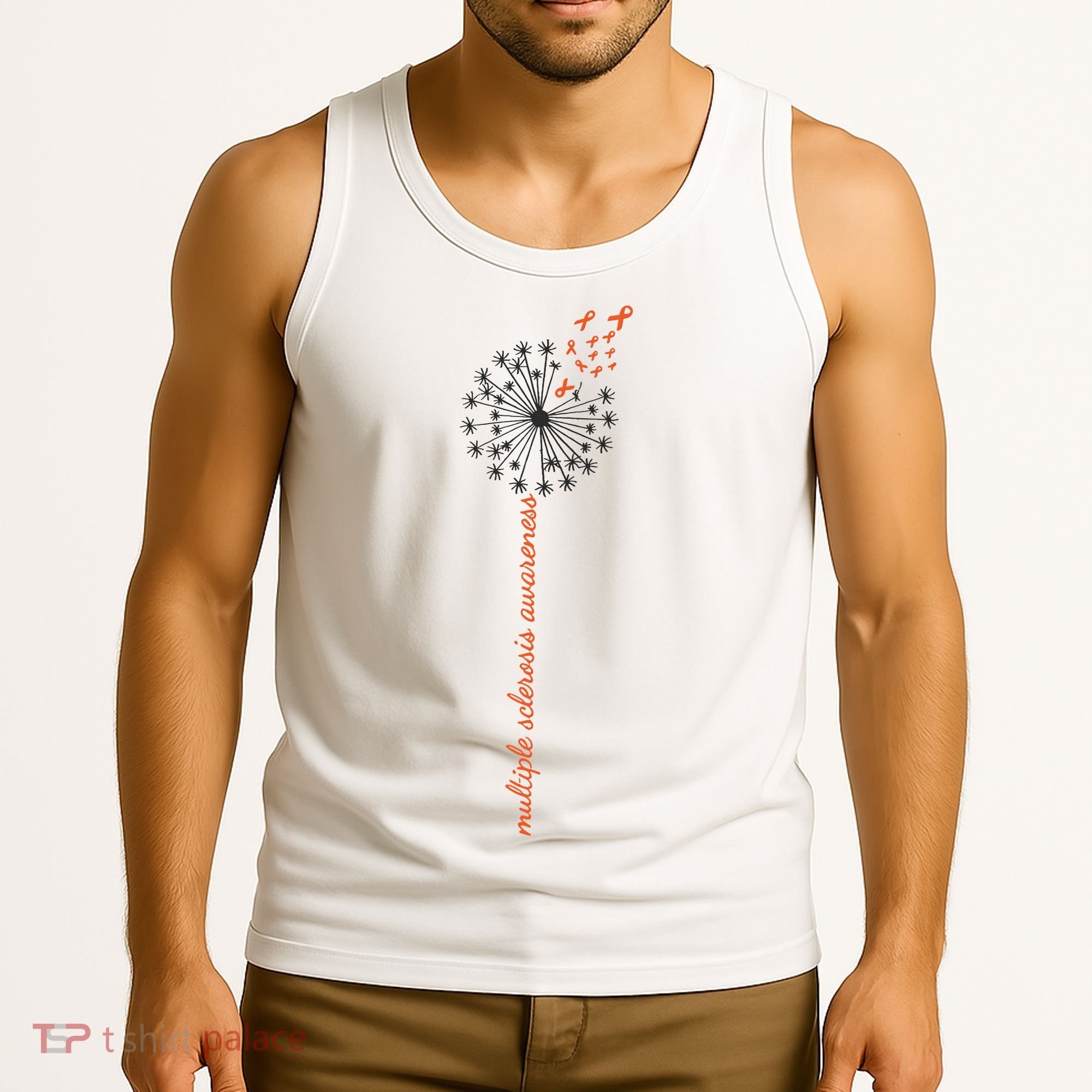 Multiple Sclerosis Dandelion MS Awareness Tank Top