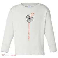 Multiple Sclerosis Dandelion MS Awareness Toddler Long Sleeve thumb 0