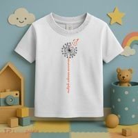 Multiple Sclerosis Dandelion MS Awareness Toddler T-Shirt thumb 3