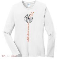 Multiple Sclerosis Dandelion MS Awareness Women's Long Sleeve Shirt thumb 0
