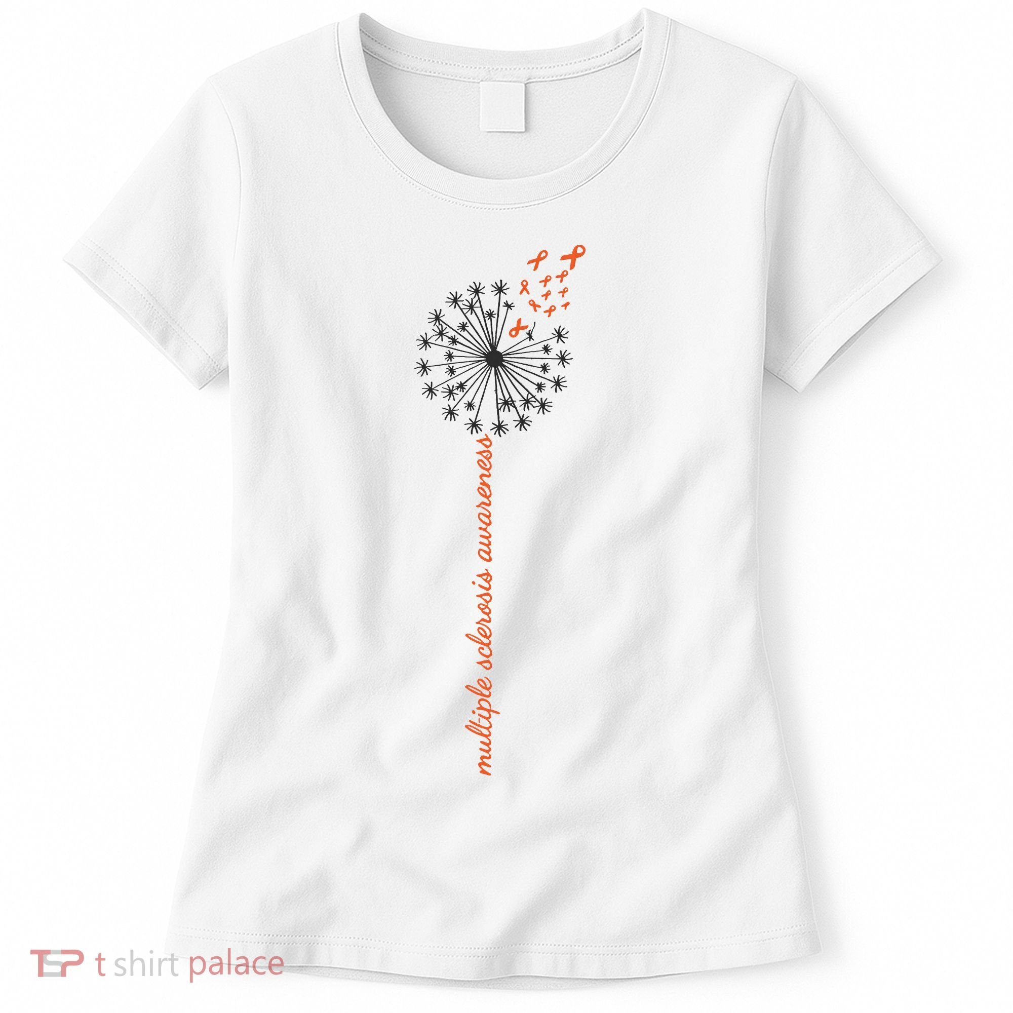 Multiple Sclerosis Dandelion MS Awareness Women's T-Shirt